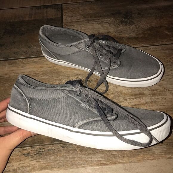 Vans - Men’s Grey Sneakers (9) - Picture 1 of 6